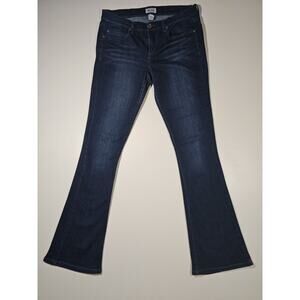 Mudd Vintage Y2K Low Rise Flare Jeans Size 11 Juniors Blue Denim Distressed